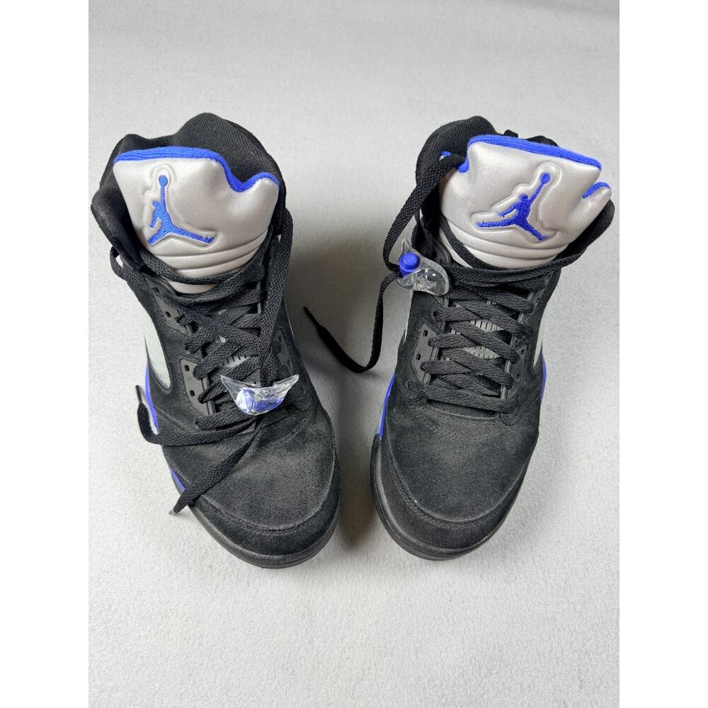 Nike Air Jordan 5 Retro Racer Blue CT4838-004 Black Men's Size 8